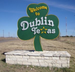 Welcome to Dublin, TX Shamrock