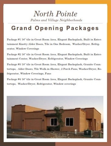 Havasu's Newest Gated Communtiy - North Pointe - Grand Opening Packages