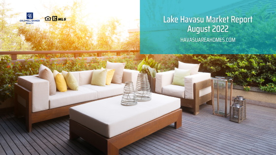 In August 2022, the Lake Havasu Market Report showed an increase in inventory with a decrease in prices and sales. Even with interest rates on the rise, it might be a good time to purchase a Havasu home. The market is beginning to tilt back in the buyer's favor again. Liz Miller Lake Havasu Az