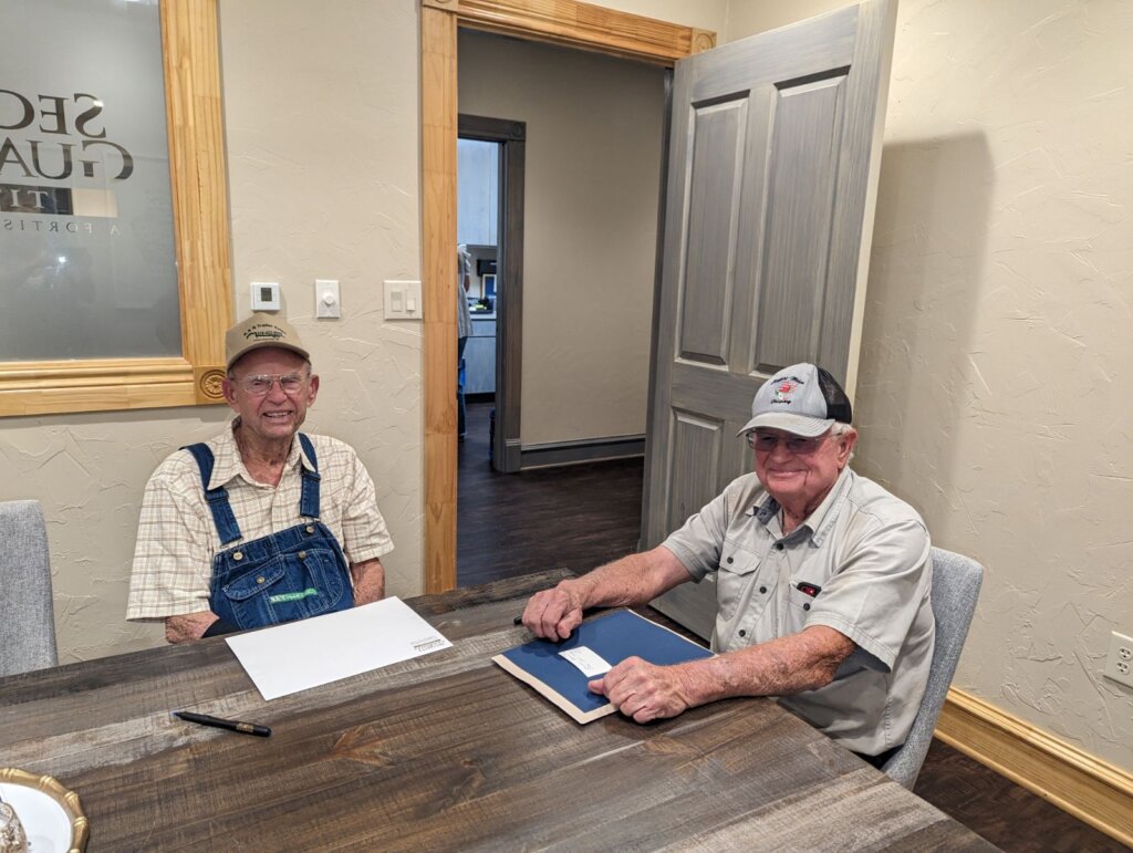 Congratulations LC Ellington and Ronnie Borders. Happy Closing Day