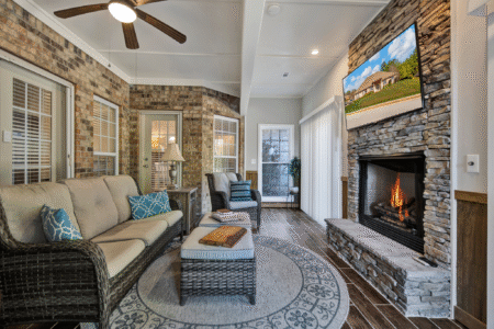 Kirk And Sheila Pownall Chelsea Al 150 Blackstone Sunroom Area