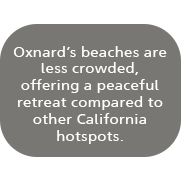 Beaches are less crowded