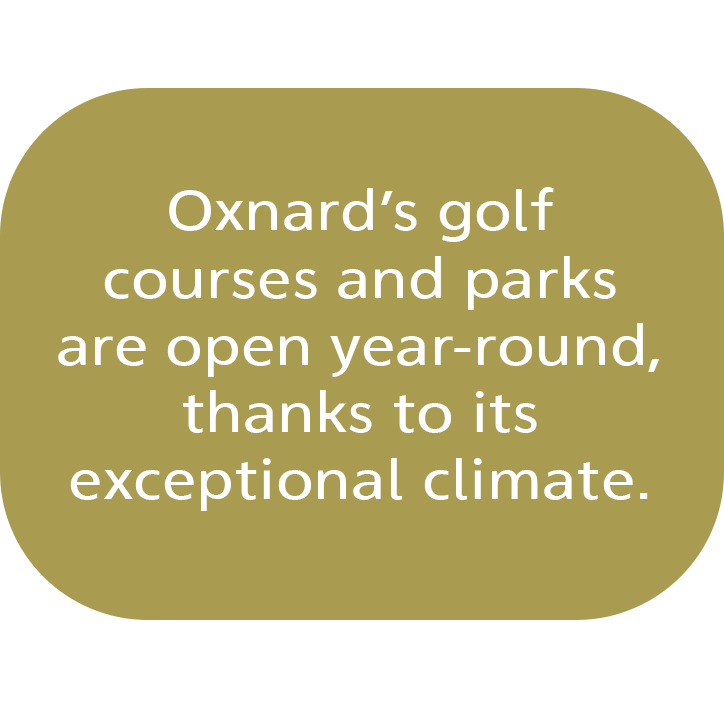 Oxnard’s golf courses and parks